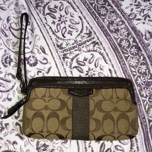 Coach wristlet